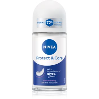 NIVEA Protect & Care deodorant roll-on antiperspirant pentru femei - imagine 2